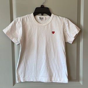 Comme des Garcons white t-shirt